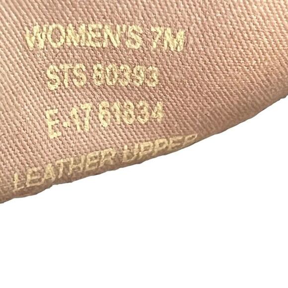 Sperry Top Sider Womens Leather Glitter Rose Gold Boat Shoes Flats Slip On sz 7 - Picture 16 of 16